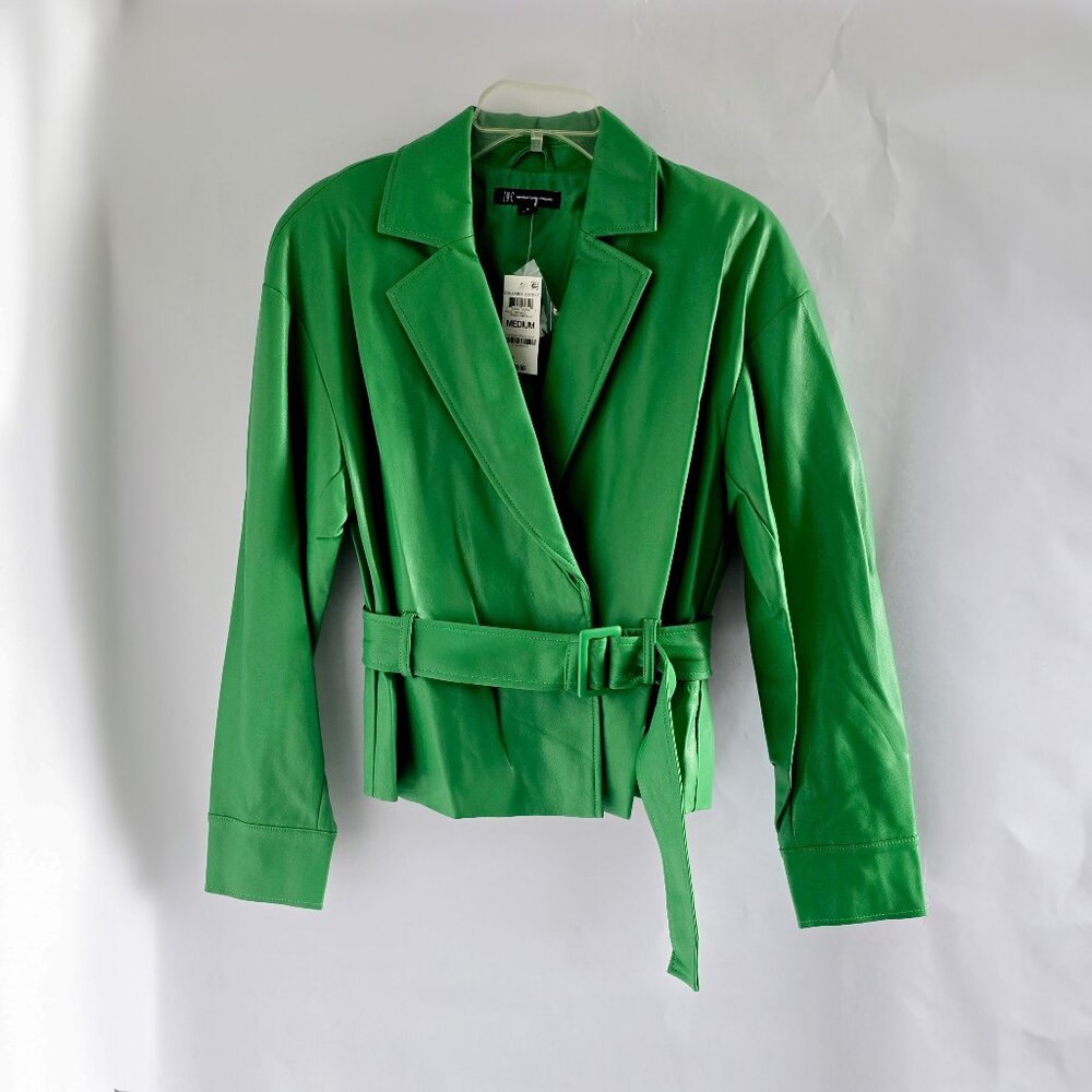 Macys INC Faux Leather Jacket